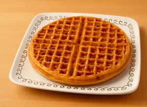 pecan waffle of the waffle house restaurant